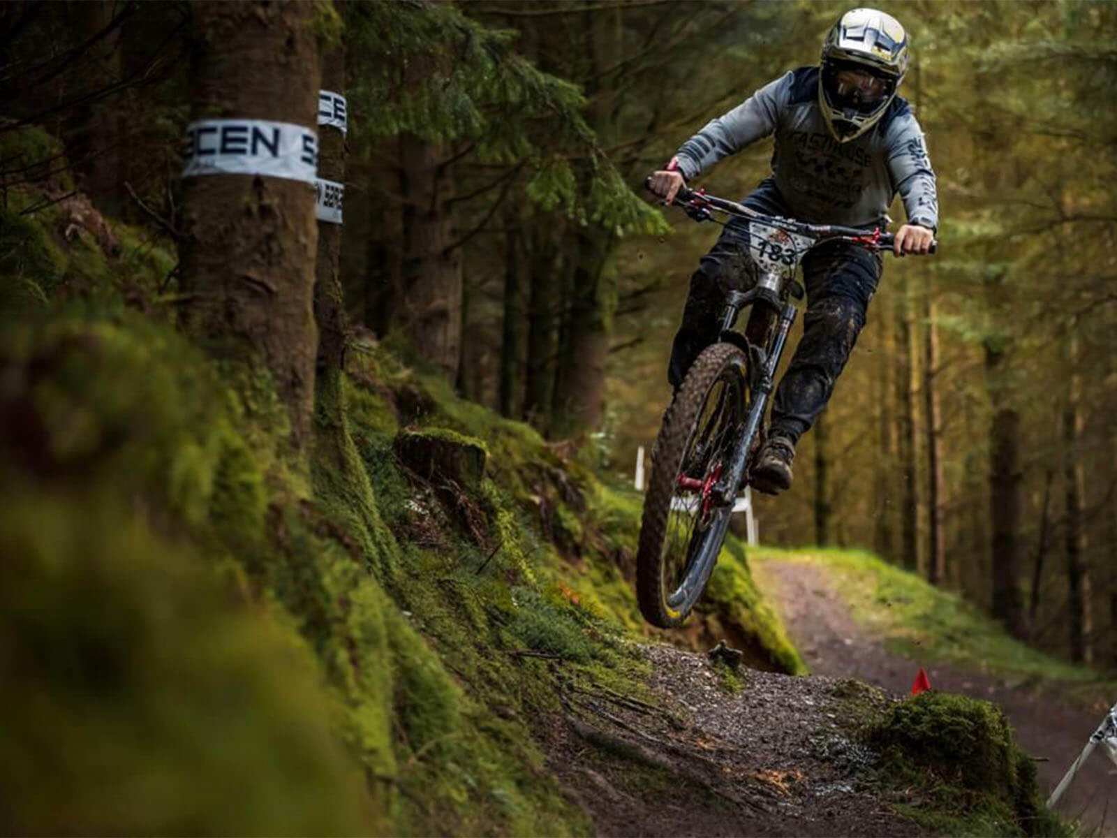 Andrew Murphy mountain biking